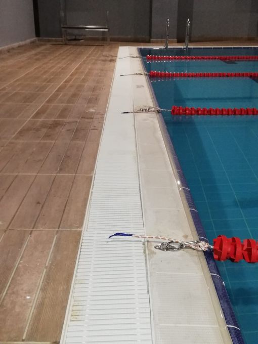 havuz kulvar seperator baglanti sıva üstü